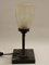 Art Deco Marble and Wrought Iron Table Lamp, 1920s 6