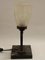 Art Deco Tischlampe aus Marmor & Schmiedeeisen, 1920er 6