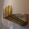 French Art Deco Brass Sconce, 1930s 4