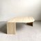 Teardrop Coffee Table in Travertine, 1980s 2