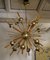 Murano Glass and Brass Chandelier, 1990s 9