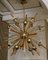 Murano Glass and Brass Chandelier, 1990s, Image 7