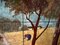 Rubary, Paesaggio con pagliaio, 1969, Pittura su ceramica, Immagine 4