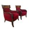 Art Deco Mahogany Armchairs, Set of 2 5