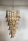 Vintage Italian Murano Glass Spiral Chandelier 5