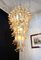 Vintage Italian Murano Glass Spiral Chandelier 13