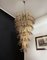 Vintage Italian Murano Glass Spiral Chandelier 3