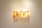 Italian Glass Wall Sconce from Venini, 1960s 1