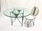 Dining Table with Chairs by Frank Lloyd Wright for Cassina, 1980, Set of 7 1