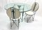 Dining Table with Chairs by Frank Lloyd Wright for Cassina, 1980, Set of 7 7