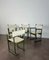 Upholstered Wooden Dining Chairs, 1970s, Set of 4 3