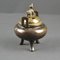 Small Antique Japanese Incense Burner in Bronze, 1890s 6