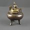 Small Antique Japanese Incense Burner in Bronze, 1890s, Image 3