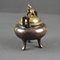 Small Antique Japanese Incense Burner in Bronze, 1890s 5
