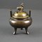 Small Antique Japanese Incense Burner in Bronze, 1890s, Image 2