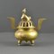 Japanese Incense Burner with Lion Decoration Lid 8