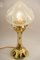 Jugendstil Table Lamp with Original Opaline Glass Shade, 1910 12