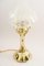 Jugendstil Tischlampe mit Original Schirm aus Opalglas, 1910 9