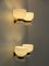 Brass and Glass Sconces from Stilnovo, Italy, 1950s, Set of 2 4