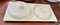 Large Ceramic Serving Tray with Cloches by Nove Zanolli & Sebellin, Set of 3 1