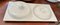 Large Ceramic Serving Tray with Cloches by Nove Zanolli & Sebellin, Set of 3, Image 1