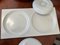 Large Ceramic Serving Tray with Cloches by Nove Zanolli & Sebellin, Set of 3 2