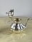 Tea Set in 800 Silver, 1980s, Set of 4 3