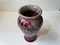 Oxblood Drip Glaze and Pewter Ceramic Vase by Daniel Andersen for Michael Andersen, 1920s, Image 3