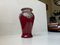 Oxblood Drip Glaze and Pewter Ceramic Vase by Daniel Andersen for Michael Andersen, 1920s 2