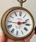 Horloge Murale Jumbo Railway Chronometer en Laiton, 1970s 2