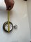 Horloge Murale Jumbo Railway Chronometer en Laiton, 1970s 8