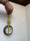 Horloge Murale Jumbo Railway Chronometer en Laiton, 1970s 7