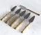 Vintage Brutalist Cutlery Set by David Marshall, 1970s, Set of 57 14