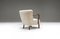 Vintage Danish Chair with Curved Beech Armrests, 1950s, Image 3