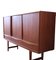 Danish Teak Bar Cabinet with Sliding Doors by E. W. Bach for Sejling Stolefabrik, 1960s 2