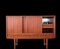 Danish Teak Bar Cabinet with Sliding Doors by E. W. Bach for Sejling Stolefabrik, 1960s 7