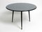 Italian Round Mirrored Glass Side Table with Metal Tripod Base, 1960s, Image 1