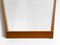 Large Mid-Century Wall Mirror in Trapezoidal Shape with Cherry Wood Frame, 1950s 17