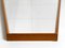 Large Mid-Century Wall Mirror in Trapezoidal Shape with Cherry Wood Frame, 1950s, Image 17