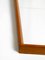 Large Mid-Century Wall Mirror in Trapezoidal Shape with Cherry Wood Frame, 1950s, Image 16