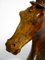 Escultura de cabeza de caballo grande de esteatita marrón, años 60, Imagen 15