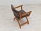 Danish Kurul Chair in Sheepskin and Oak by Henning Kjærnulf, 1960s, Image 15