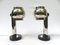 Small Italian Table Lamps in Brass, 1970s, Set of 2, Image 1