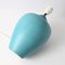 Vintage Turquoise Ceramic Table Lamp from Kostka, 1980s 6
