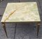 Coffee Table in Brass with Onyx Top, 1970s, Image 4