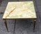 Coffee Table in Brass with Onyx Top, 1970s 1