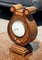 Edwardian Inlaid Lyre Shaped Clock 1