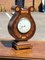 Edwardian Inlaid Lyre Shaped Clock 3