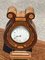 Edwardian Inlaid Lyre Shaped Clock 4