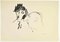 Mino Maccari, Portraits, Ink Drawing, 1950s, Image 1